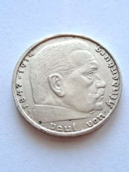 Niemcy 2 Marki Hindenburg 1939 r B