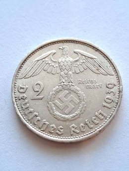 Niemcy 2 Marki Hindenburg 1939 r B