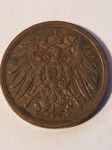 Niemcy 2 Pfennig 1907 r A