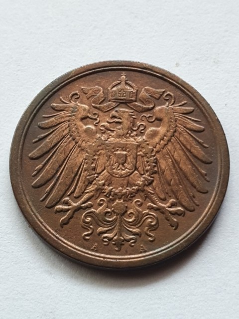 Niemcy 2 Pfennigi Wilhelm ll 1906 r