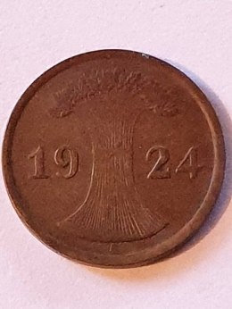 Niemcy 2 Pfenningi 1924 r A