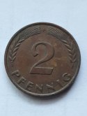 Niemcy 2 Pfenningi 1996 r F