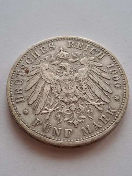 Niemcy 5 Marek Prusy 1900 r