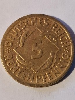 Niemcy 5 Pfennig 1924 r A