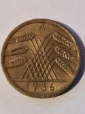 Niemcy 5 Pfennig 1936 r A