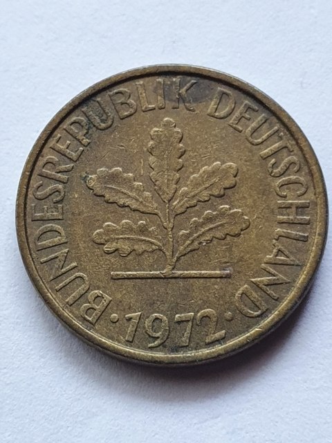 Niemcy 5 Pfenning 1972 r F