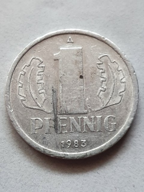 Niemcy - NRD 1 Pfenning 1984 r