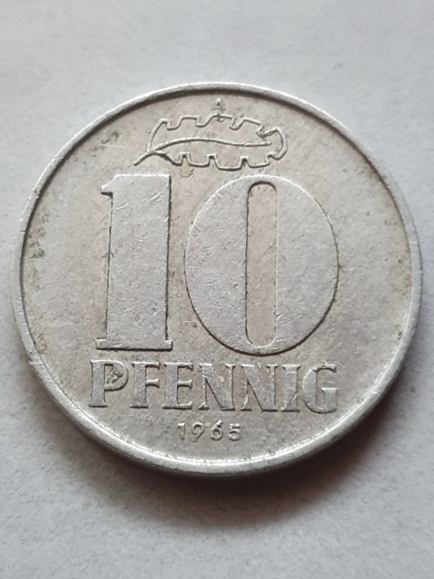 NRD 10 Pfennig 1965 r