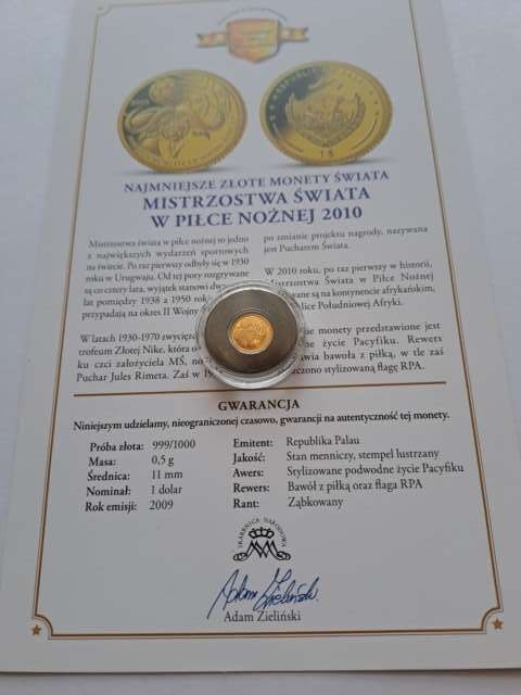 Palau 1 dolar Mś w piłce nożnej 2009 r