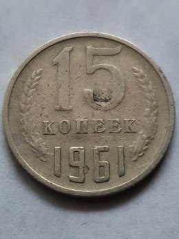 Rosja 15 Kopiejek 1961 r
