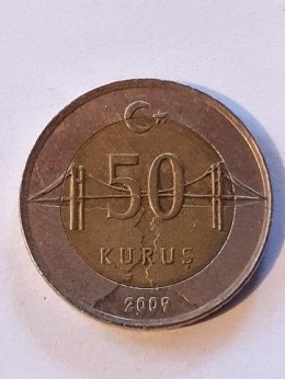 Turcja 50 Kurus 2009 r