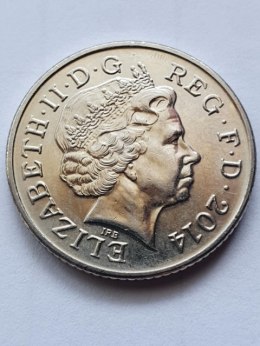 Wielka Brytania 10 Pence 2014 r