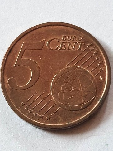 Włochy 5 Eurocent 2007 r