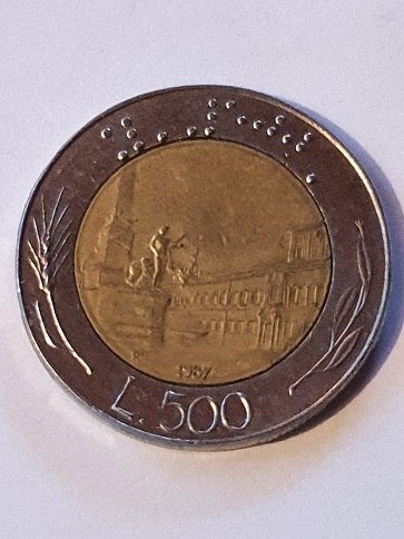 Włochy 500 Lirów 1987 r