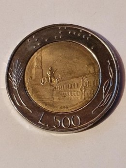 Włochy 500 Lirów 1995 r