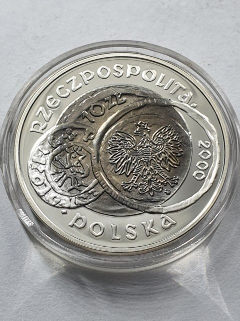 10 zł 1000 Lat Zjazdu w Gnieznie 2000 r