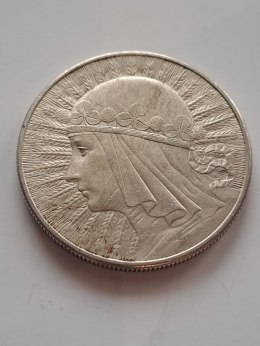 10 zł Głowa Kobiety 1932 r b/z