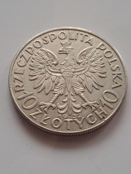 10 zł Głowa Kobiety 1932 r b/z