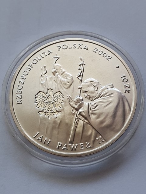 10 zł Jan Paweł ll 2002 r