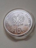 10 zł Jan ll Kazimierz 2000 r popiersie