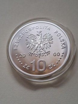 10 zł Jan ll Kazimierz 2000 r popiersie