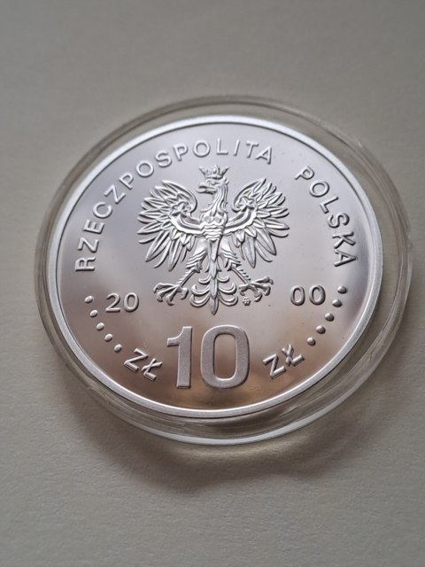10 zł Jan ll Kazimierz 2000 r popiersie
