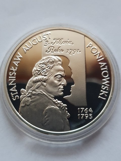 10 zł S.A. Poniatowski 2005 r popiersie