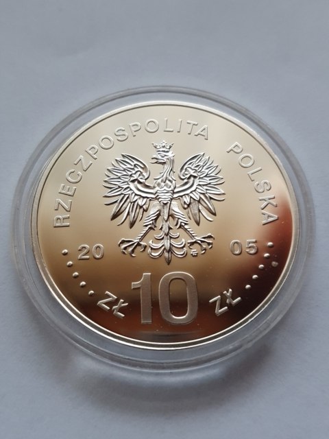10 zł S.A. Poniatowski 2005 r popiersie