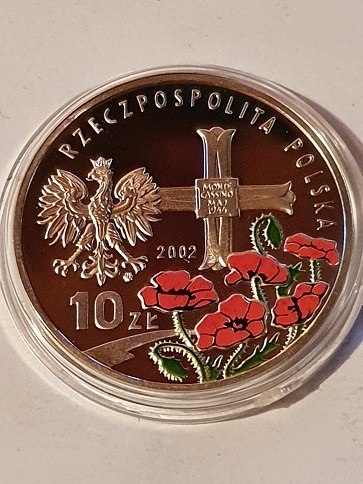 10 zł Władysław Anders 2002 rok