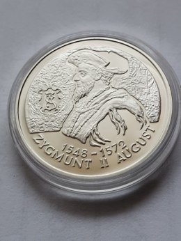 10 zł Zygmunt ll August popiersie 1996 r