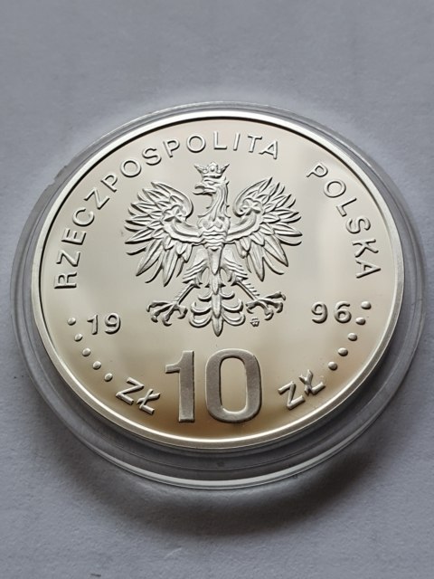 10 zł Zygmunt ll August popiersie 1996 r