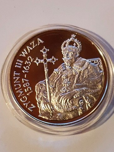 10 zł Zygmunt lll Waza 1998 r półpostać