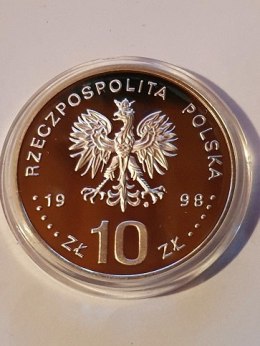 10 zł Zygmunt lll Waza 1998 r półpostać