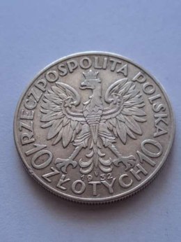 10 zł Głowa Kobiety 1932 r b/z