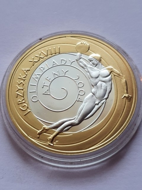 10 zł Igrzyska XXVIII Ateny 2004 r