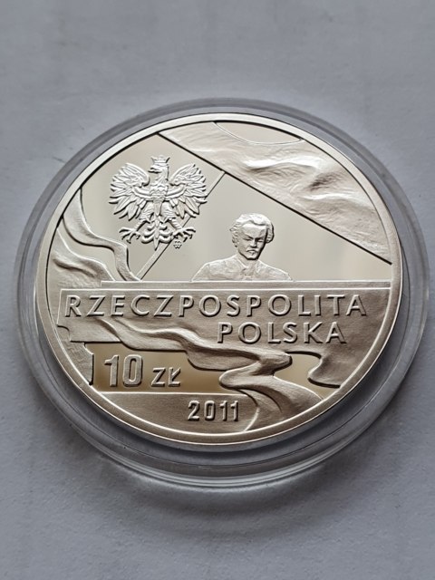 10 zł Jan Paderewski 2011 r