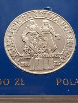 100 zł Mieszko i Dąbrówka 1966 r
