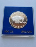 100 zł Ochrona Srodowiska Żubr 1977 r