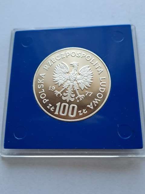 100 zł Ochrona Srodowiska Żubr 1977 r