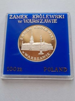 100 zł Zamek Królewski w Warszawie 1975 r