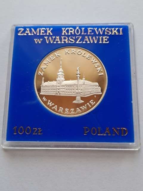 100 zł Zamek Królewski w Warszawie 1975 r