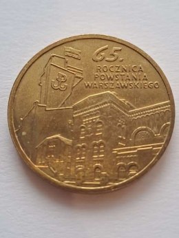 2 zł 65 Rocznica Powstania Warszawskiego 2009 r