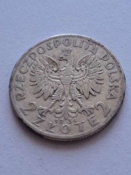 2 zł Głowa Kobiety 1934 r