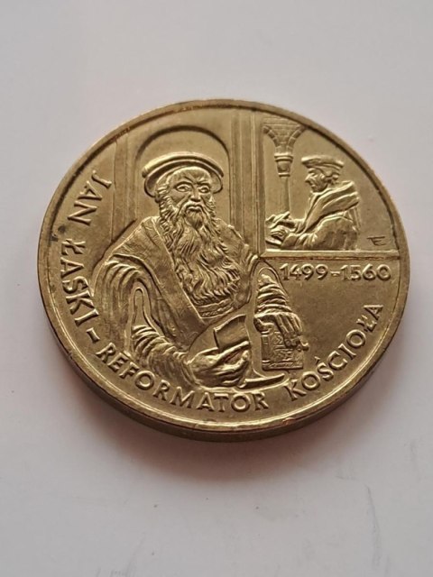 2 zł Jan Łaski 1999 r