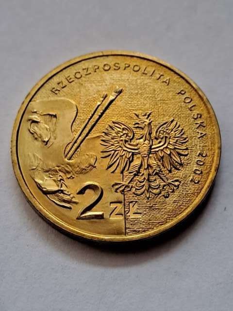 2 zł Jan Matejko 2002 r