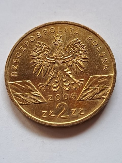 2 zł Węgorz Europejski 2003 r