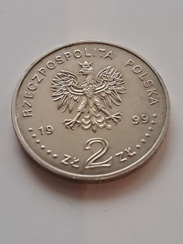 2 zł Władysław lV Waza 1999 r