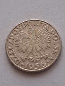 2 zł Żagielek 1936 r