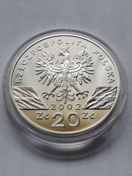 20 zł Żółw Błotny 2002 r