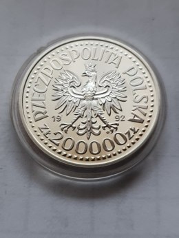 200 tys Władysław III Warnenczyk 1992 r popiersie